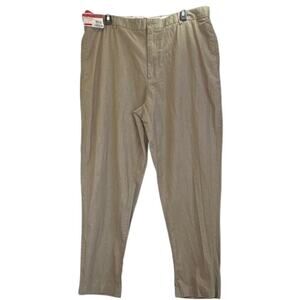 Alfani Mens 40WX32 Dusty Olive 100% Cotton Casual/Business Pants